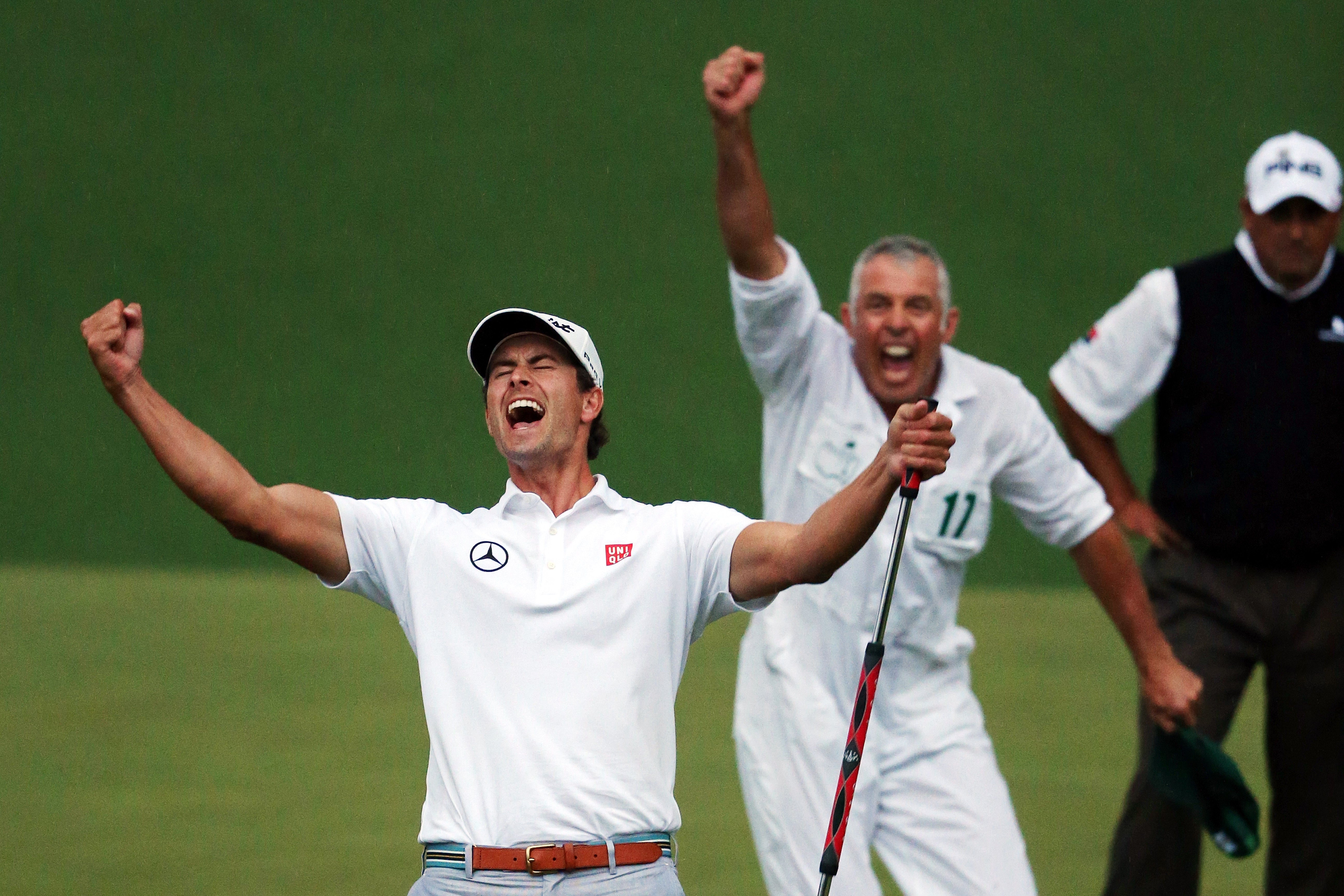 Cabrera would narrowly miss out on a second green jacket in 2013 to Adam Scott