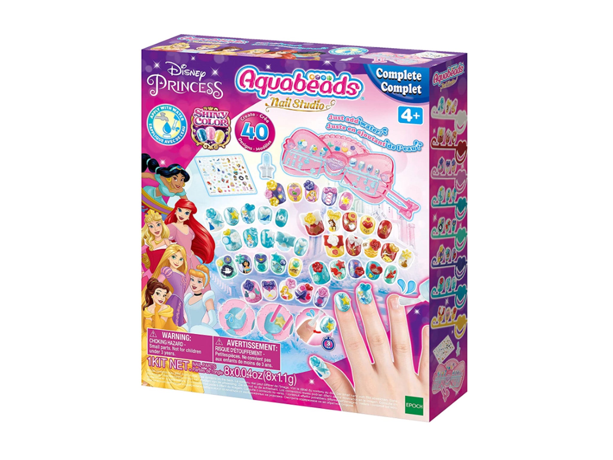 Aquabeads Disney princess nail studio set
