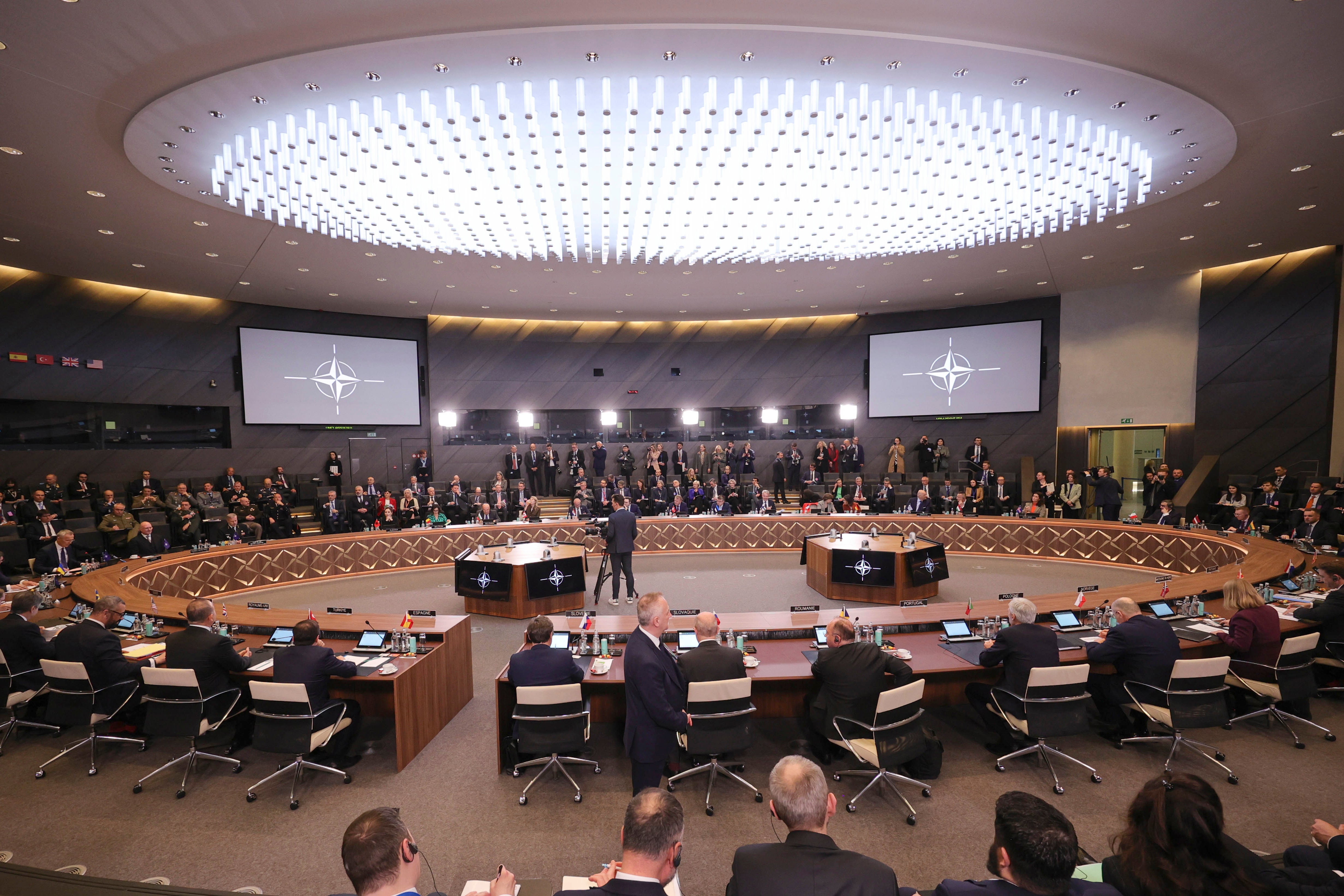 Belgium NATO Foreign Ministers Ukraine