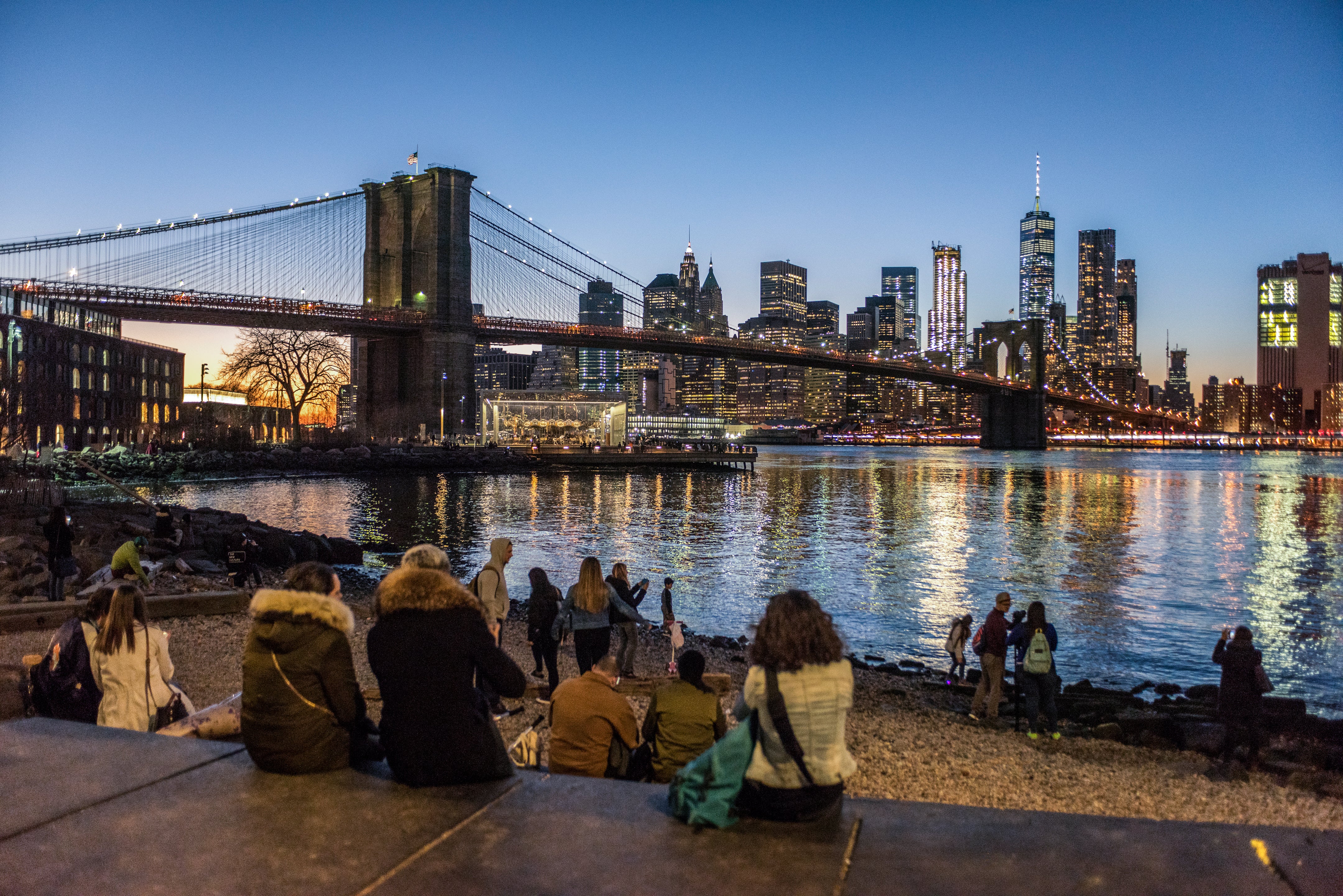 Brooklyn Bridge Park offers stellar views of Manhattan
