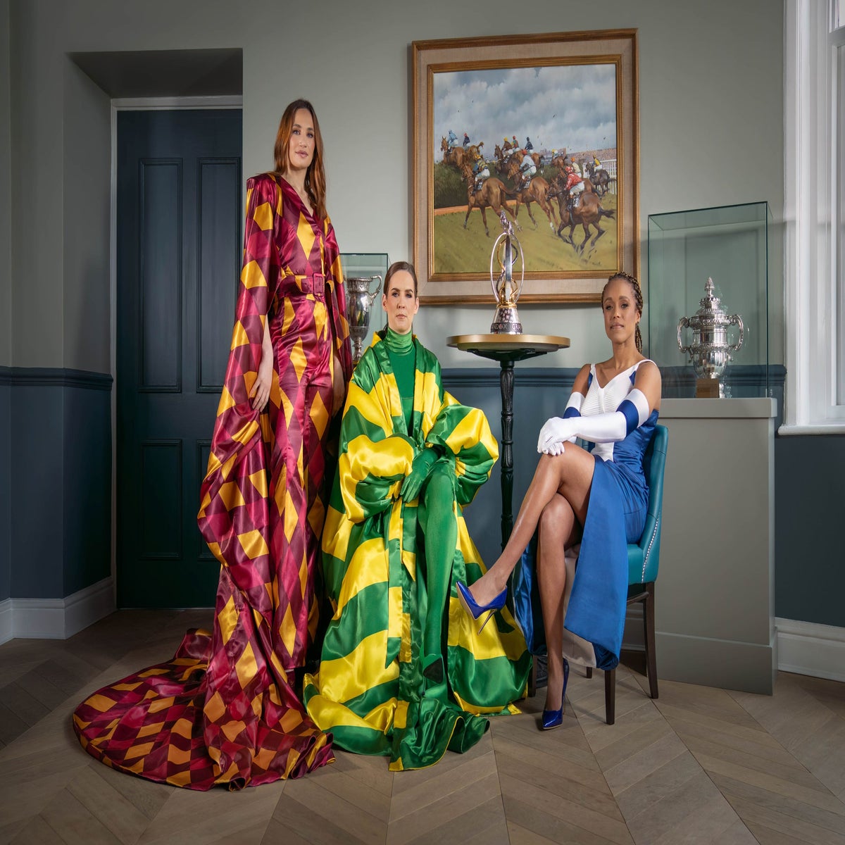 jockey silks dress Horse Racing Jockey Silks Jockey A-Line Dress by CreativeTwins