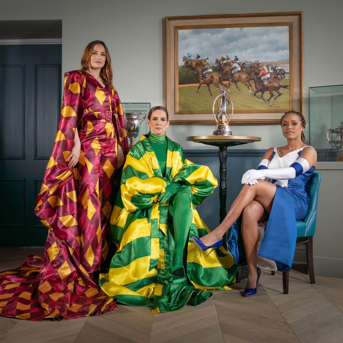 jockey silks dress Horse Racing Jockey Silks Jockey A-Line Dress by CreativeTwins