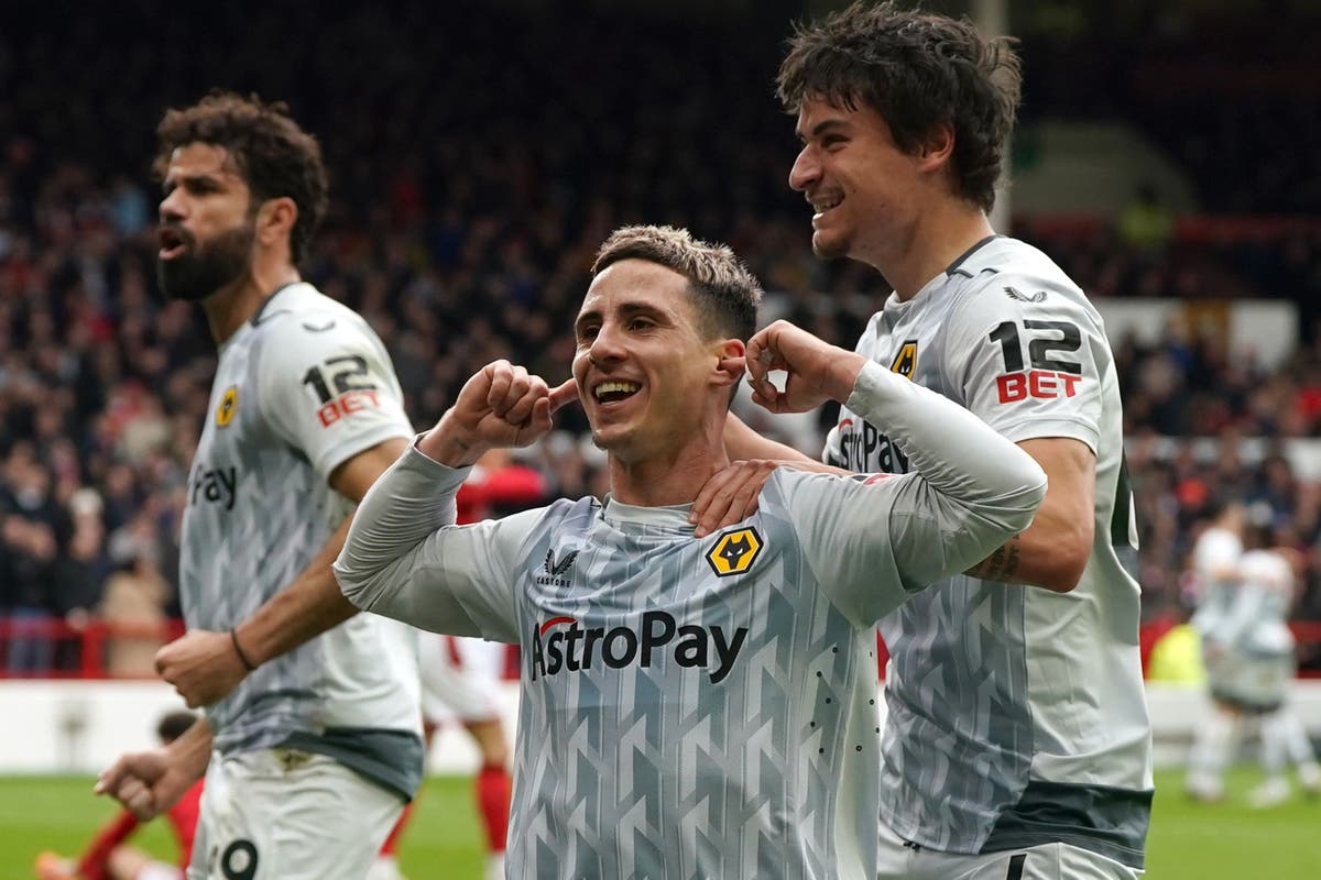 Wolves’ Daniel Podence charged by FA for spitting at Forest’s Brennan Johnson