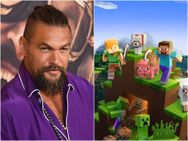 <p>Jason Momoa stars in forthcoming Minecraft movie</p>