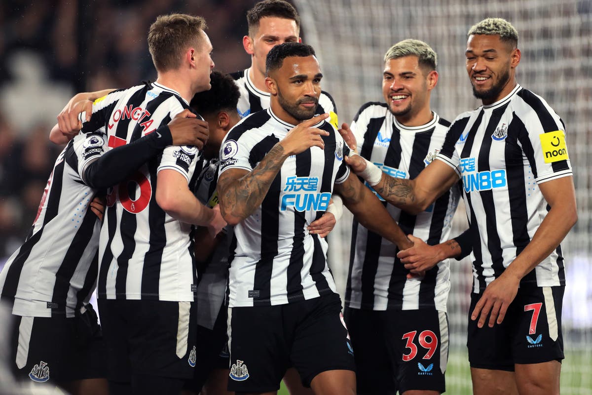 Newcastle thrash West Ham as Callum Wilson scores twice