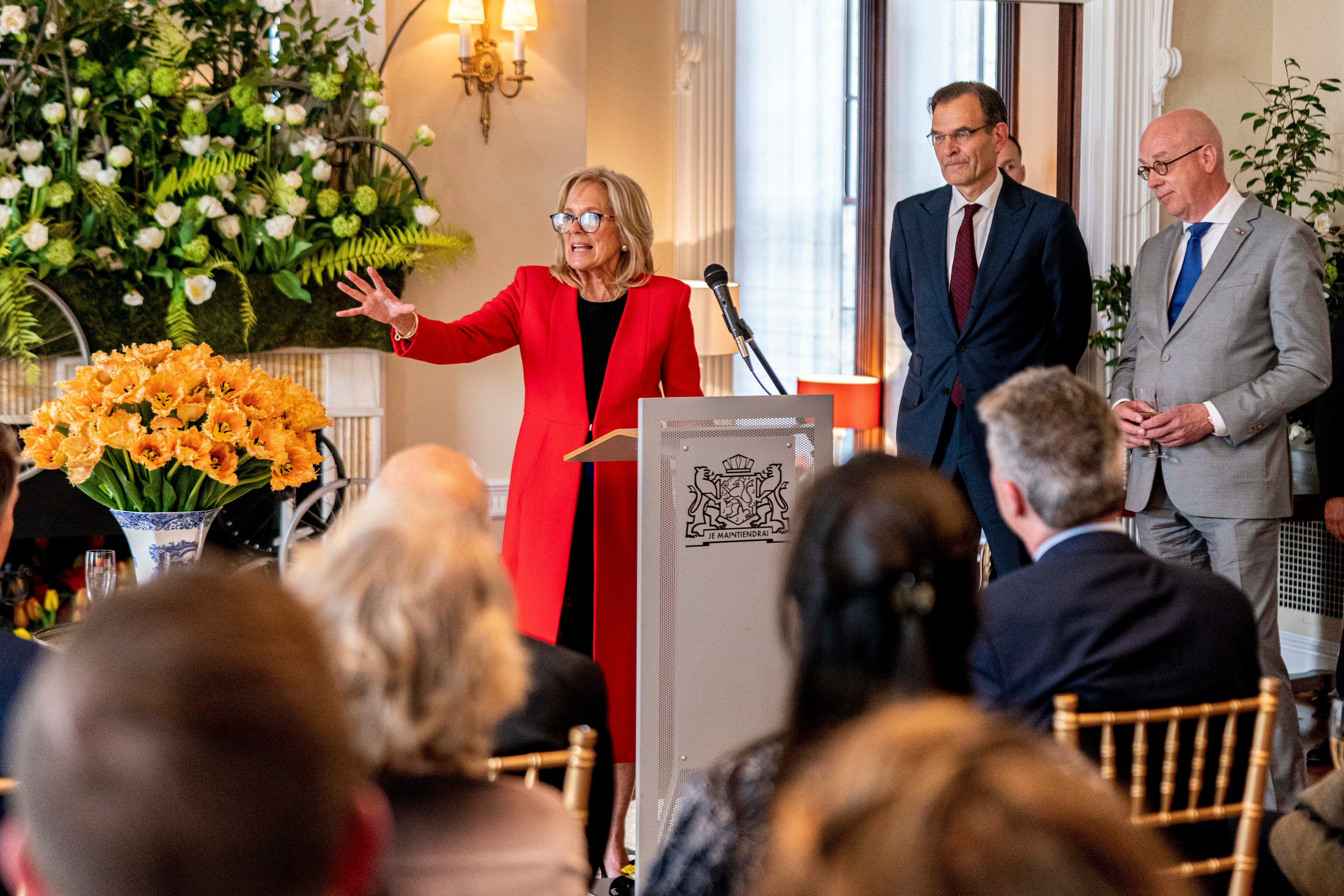 Jill Biden Dutch Tulip