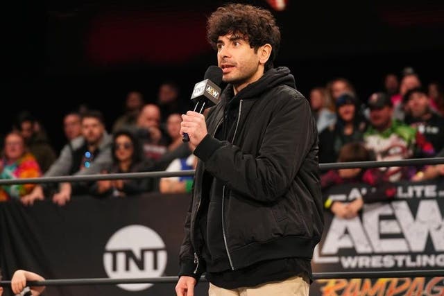 Tony Khan has announced his All Elite Wrestling promotion will be putting on a live show at Wembley Stadium. (AEW)