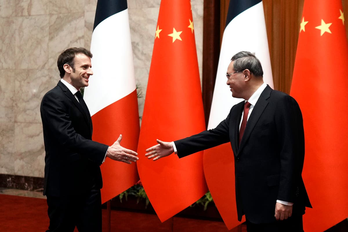 Macron in China wants 'common path' on peace in Ukraine