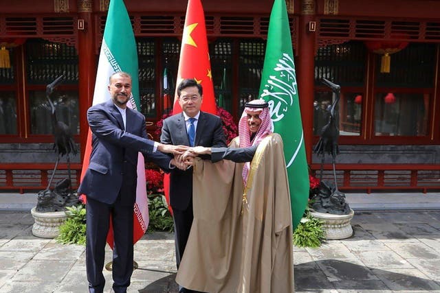 China Saudi Arabia-Iran