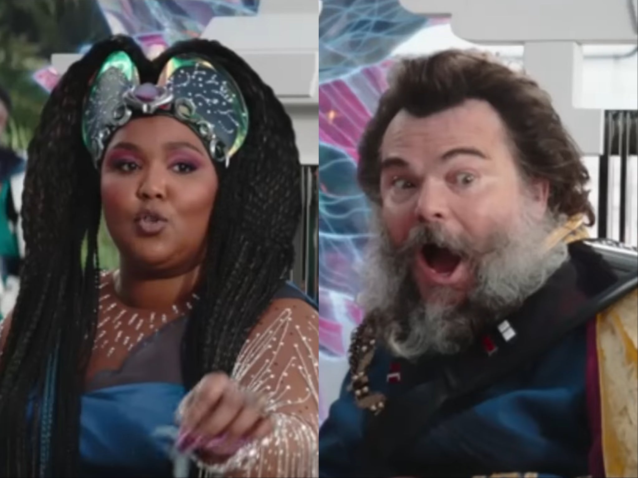 Lizzo and Jack Black in ‘The Mandalorian'