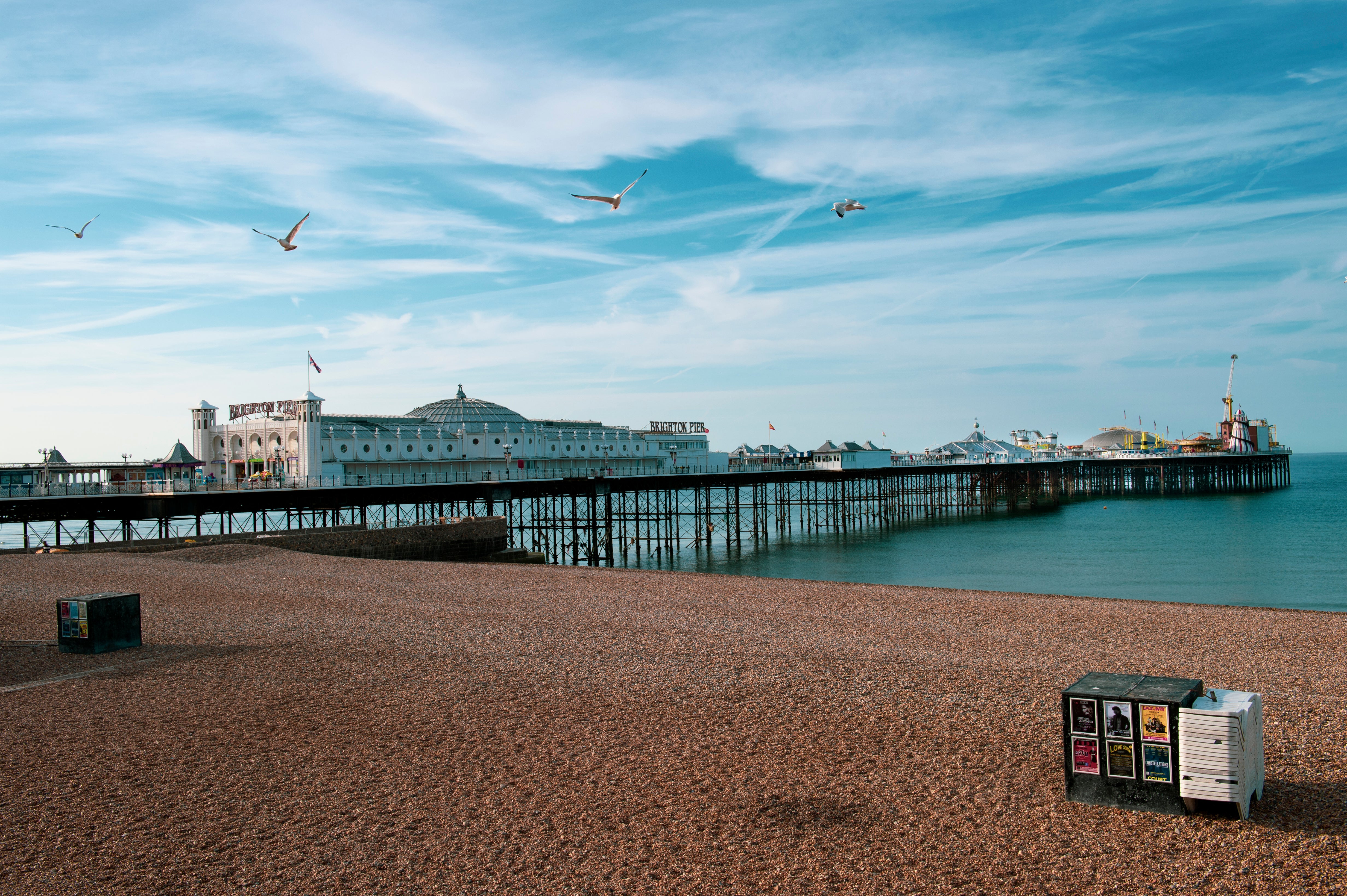 Brighton Beach has a Blue Flag status but experienced 45 sewage overspills last year