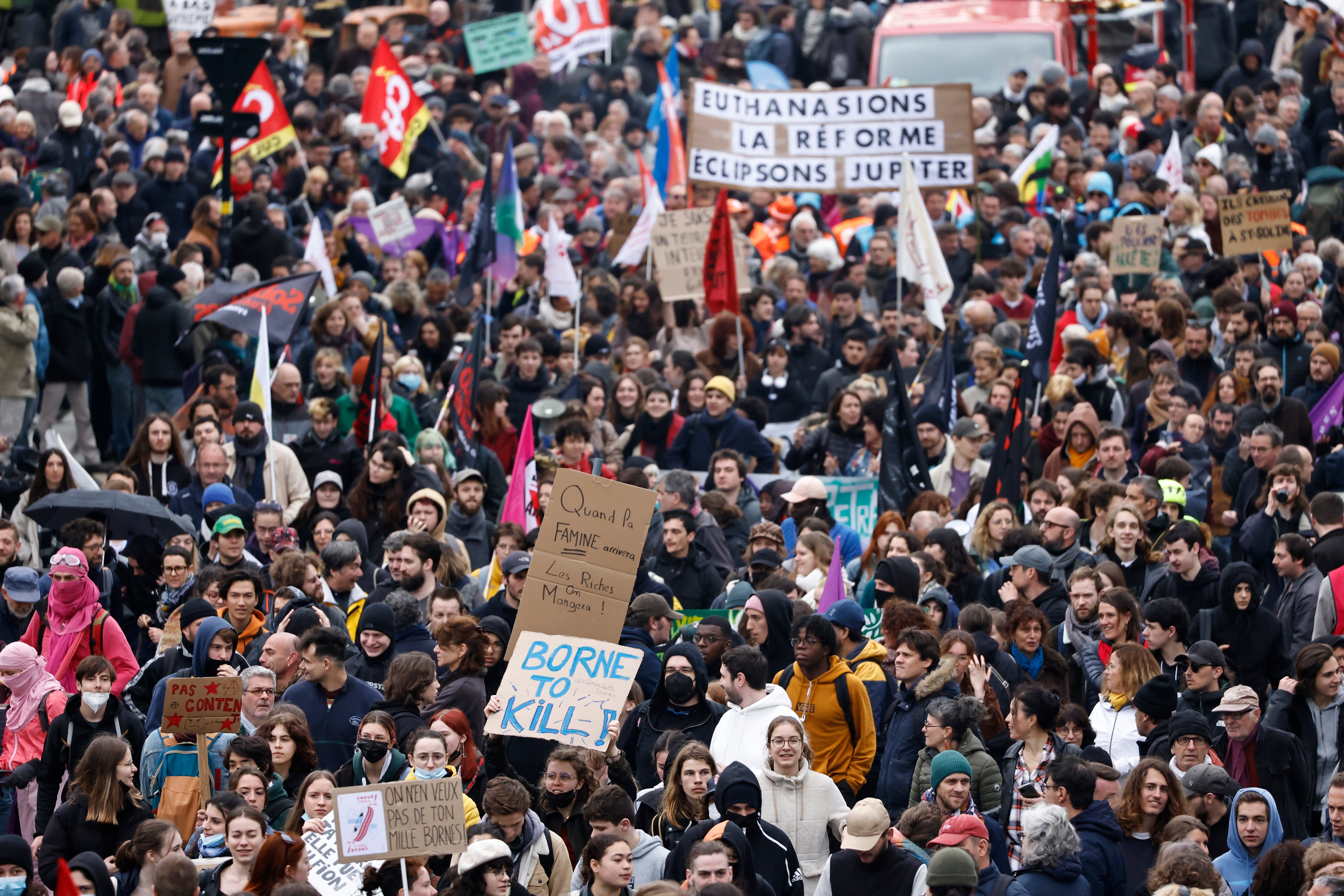 France Pension Protests