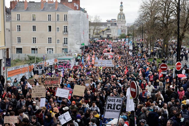 France Pension Protests