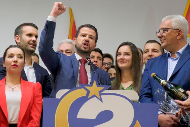 APTOPIX Montenegro Election