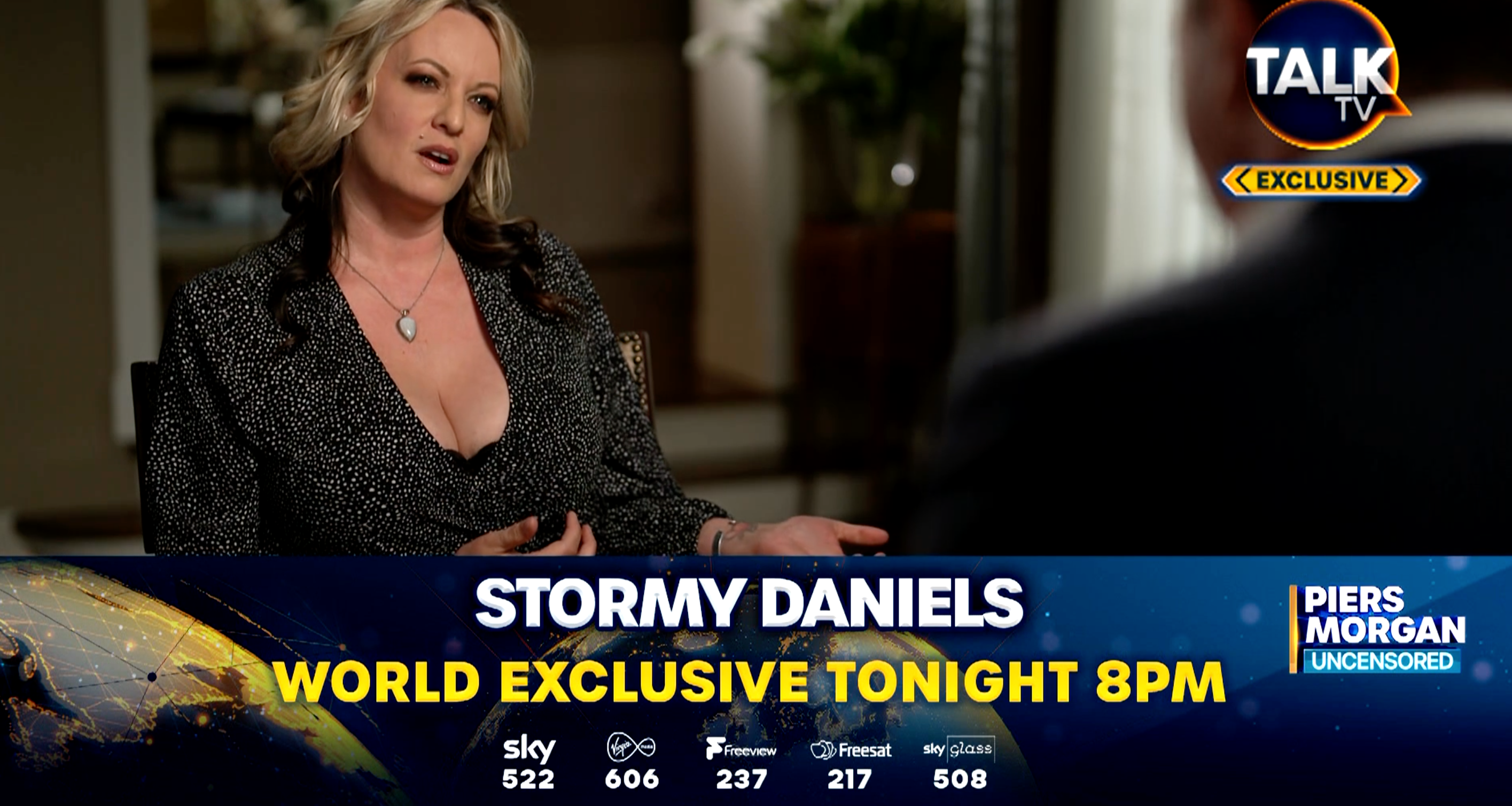 The one-on-one interview is Stormy Daniels’ first since Donald Trump appeared in court