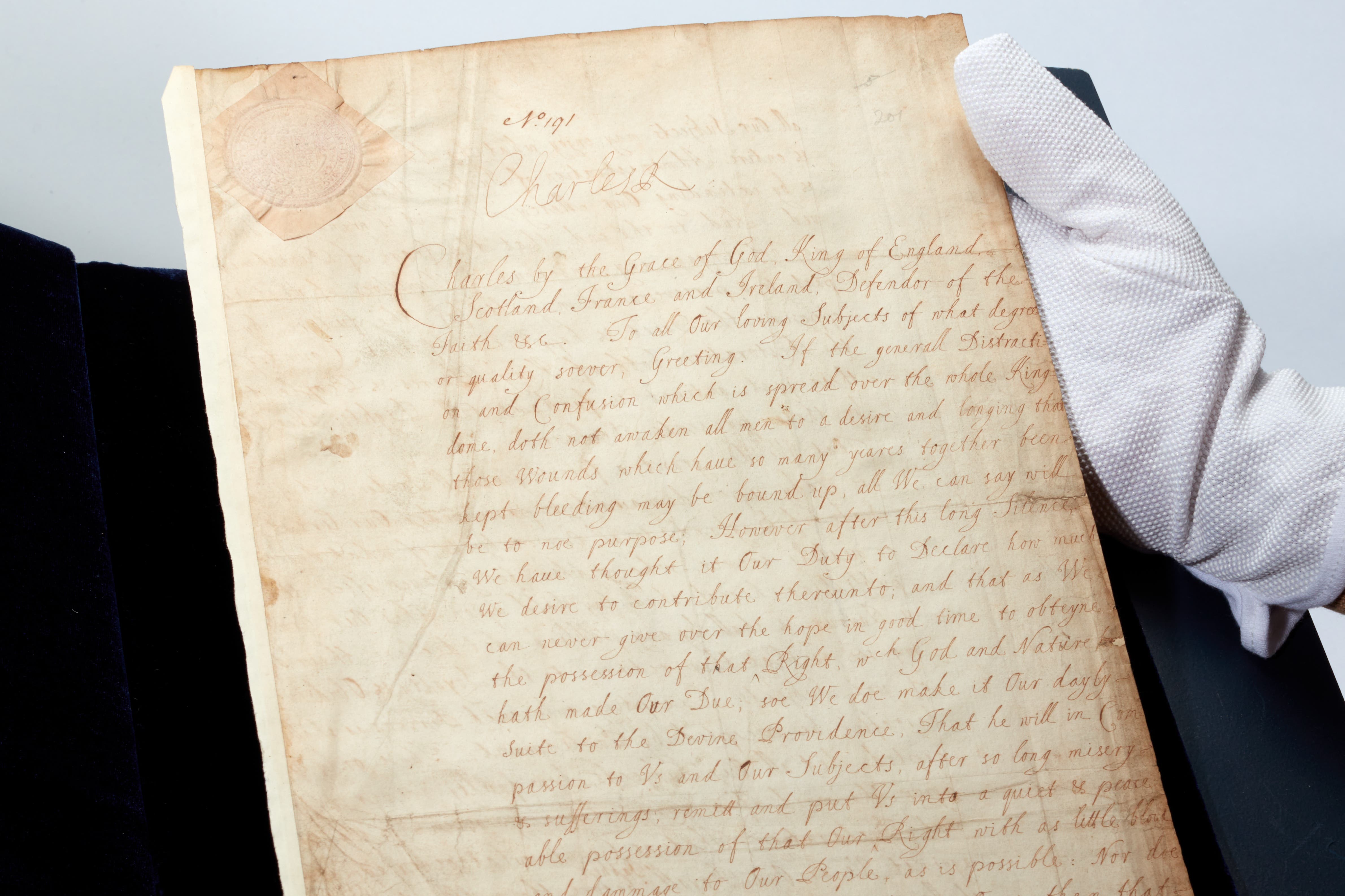The Declaration of Breda (Sotheby’s/PA)