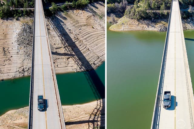 California Drought Refilled Reservoirs
