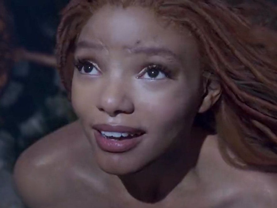 Halle Bailey as Ariel in 2023’s ‘The Little Mermaid’