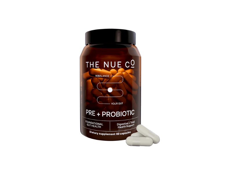 nue co prebiotics probiotics gut health supplements