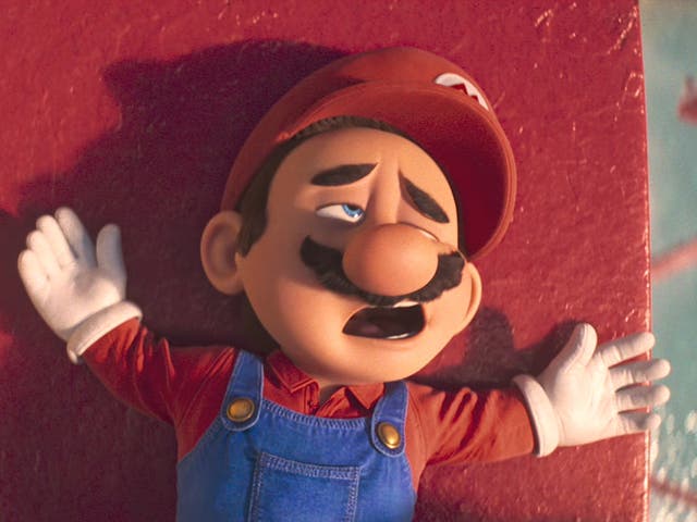 <p>Mamma mia: Mario (Chris Pratt) in ‘The Super Mario Bros Movie’</p>
