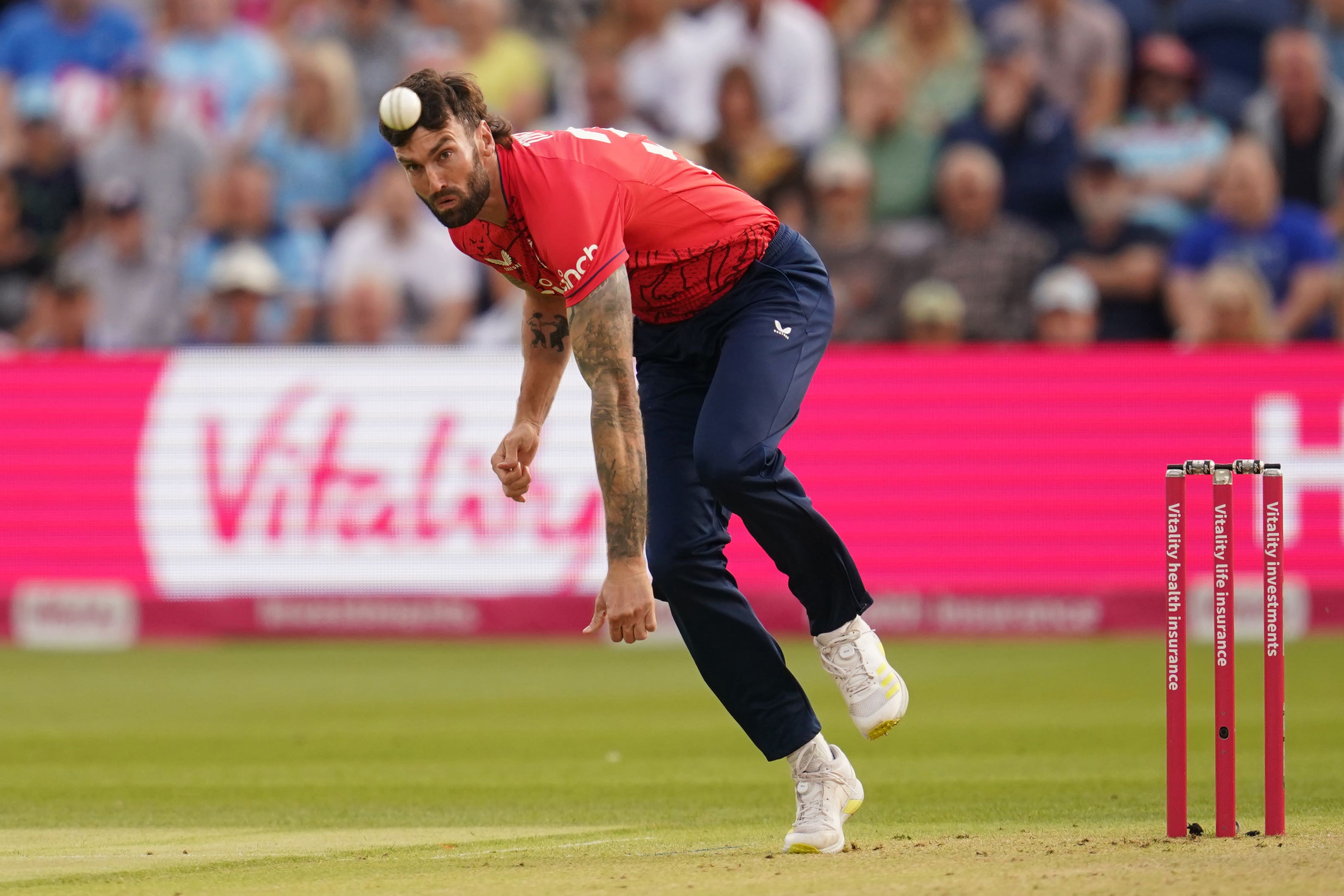 Reece Topley has been ruled out of the IPL (Nick Potts/PA)