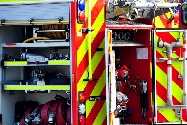 A woman has died in a blaze in east London (Rui Vieira/PA)