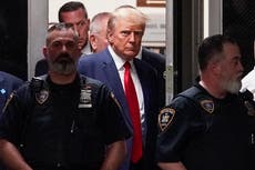 Trump forced to admit he is one inch shorter than he claims on arraignment paperwork