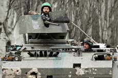 Ukraine-Russia war – live: Putin’s troops advance to Bakhmut centre as US investigates Nato leaks