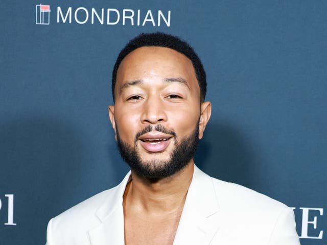 <p>John Legend pictured in March 2023</p>
