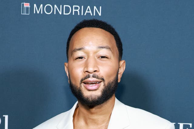 <p>John Legend pictured in March 2023</p>