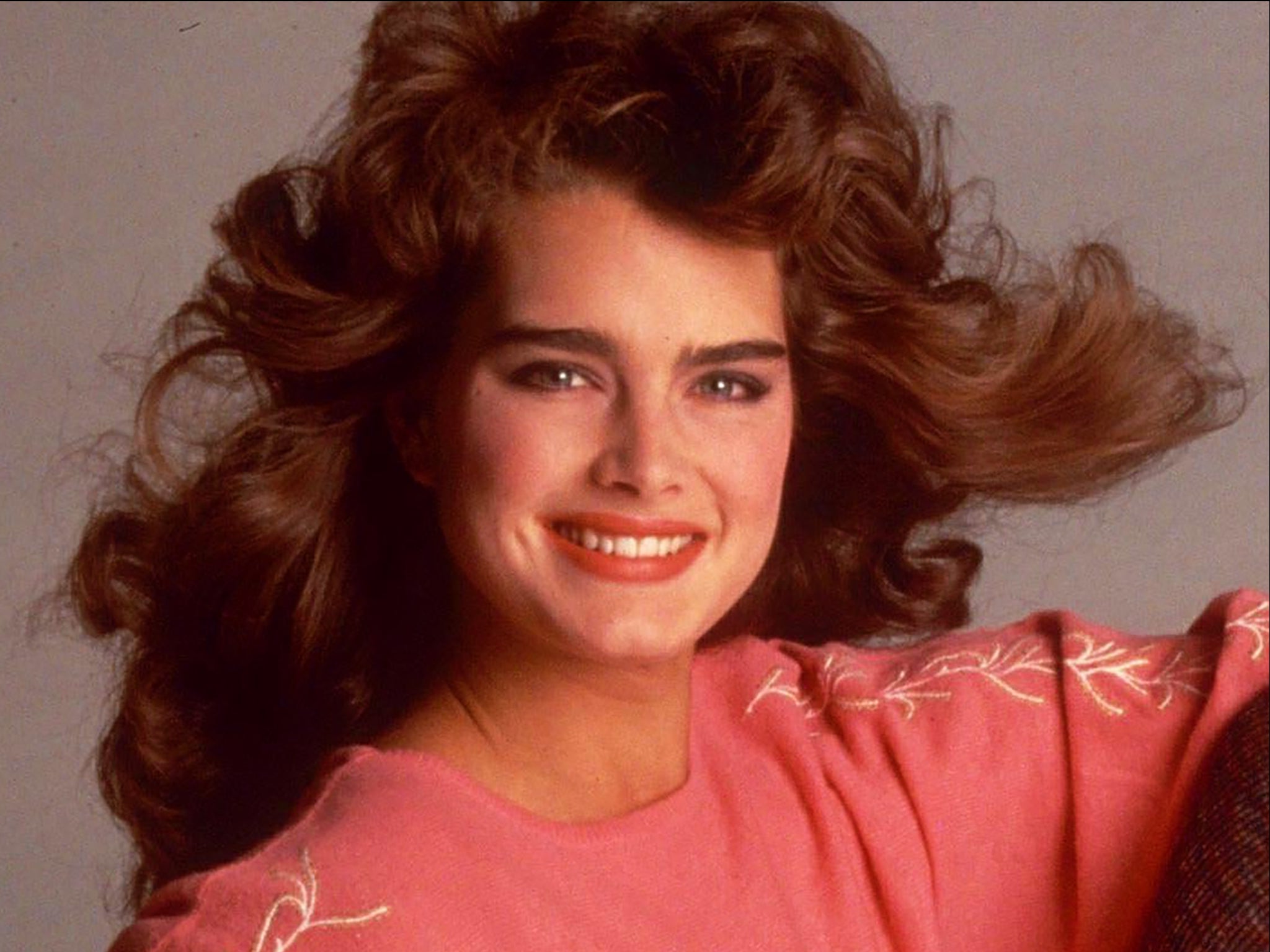 Brooke Shields in 1983 around the time that ‘Time’ magazine declared she had the ‘the 80s look’