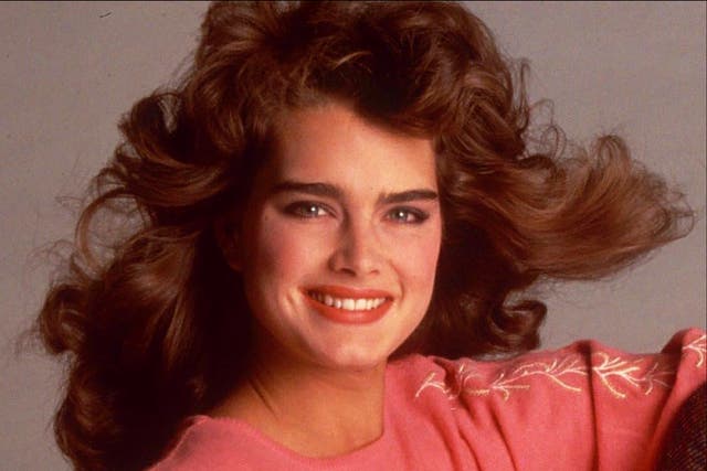 <p>Brooke Shields in 1983 around the time that ‘Time’ magazine declared she had the ‘the 80s look’ </p>