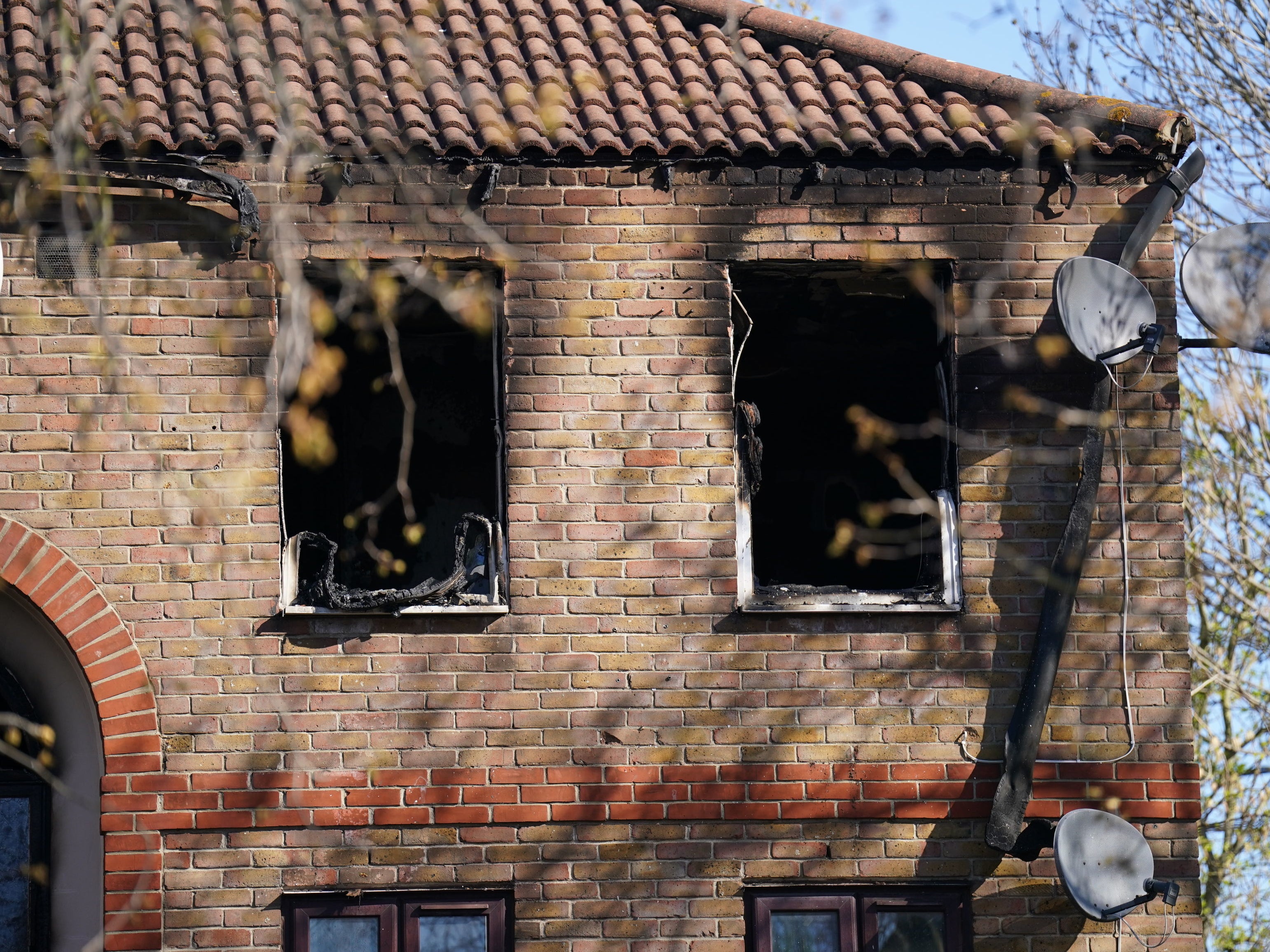 The fire broke out in Beckton on Thursday