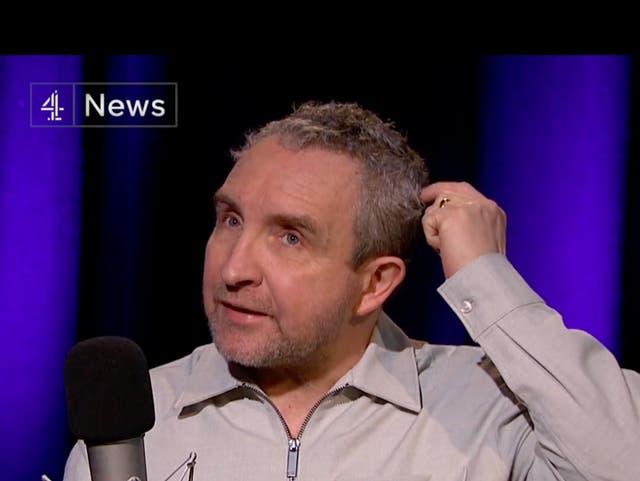 <p>Eddie Marsan on Channel 4</p>