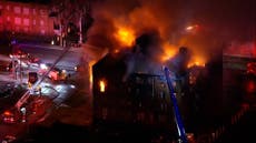 Fire rips through Detroit apartment building leaving 11 injured