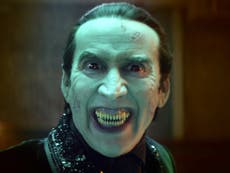 Nicolas Cage had teeth ‘shaved down’ so he could wear custom Dracula fangs in Renfield