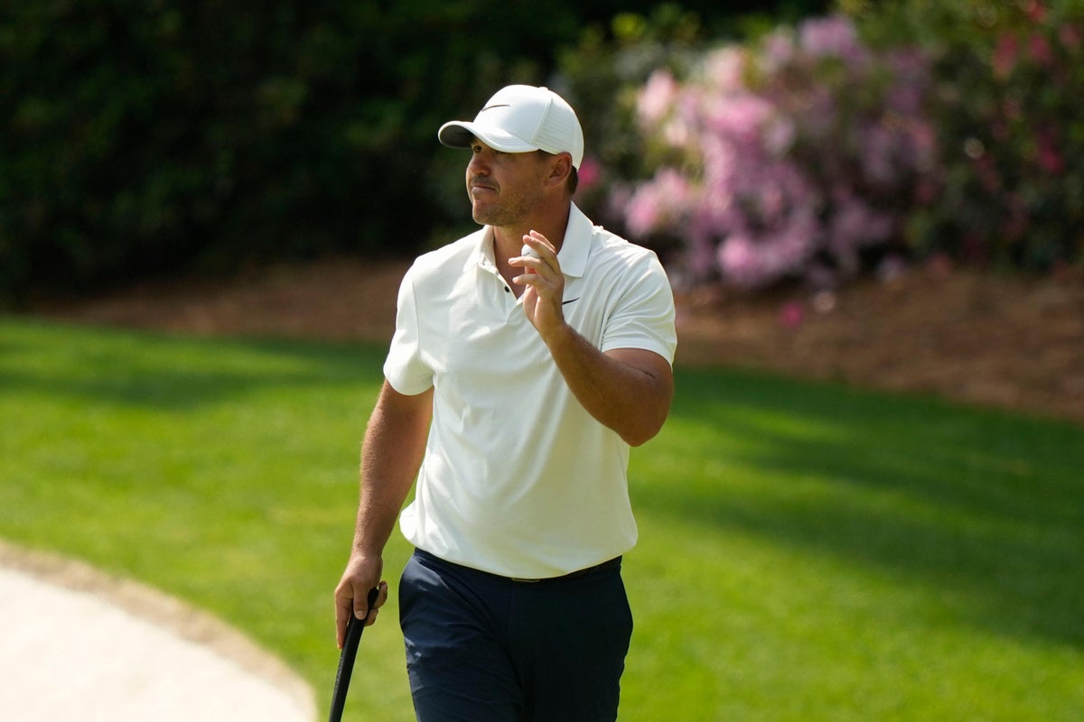 Brooks Koepka shrugs off controversy to set Masters target 