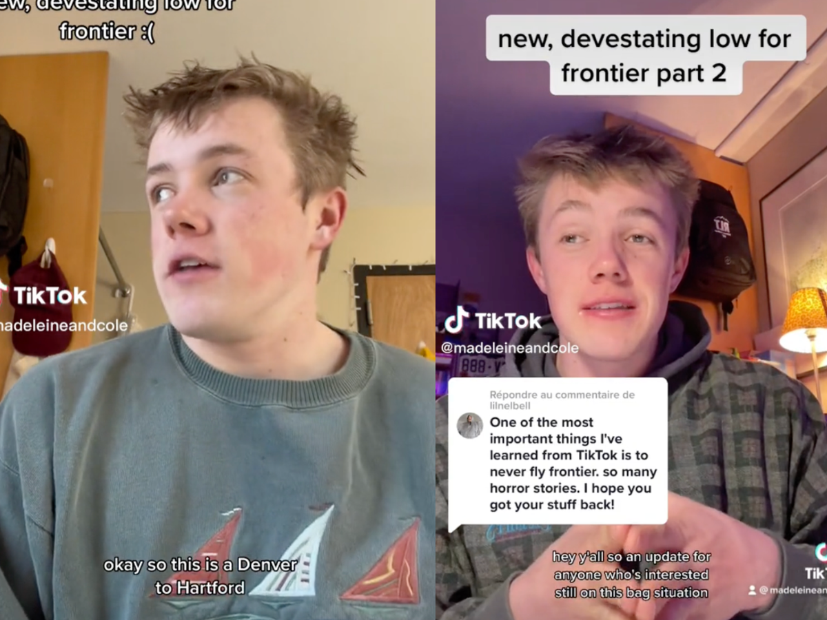 Man claims Frontier Airlines lost his baggage before company