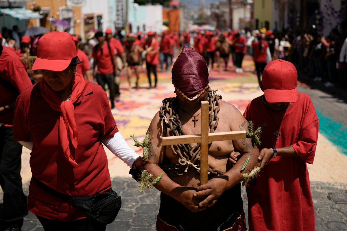 Chains and pain: How one Mexican town celebrates Holy Week