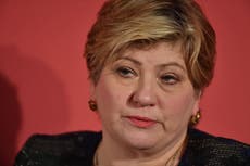 Emily Thornberry defends attack ad on Sunak after Labour accused of ‘nasty politics’