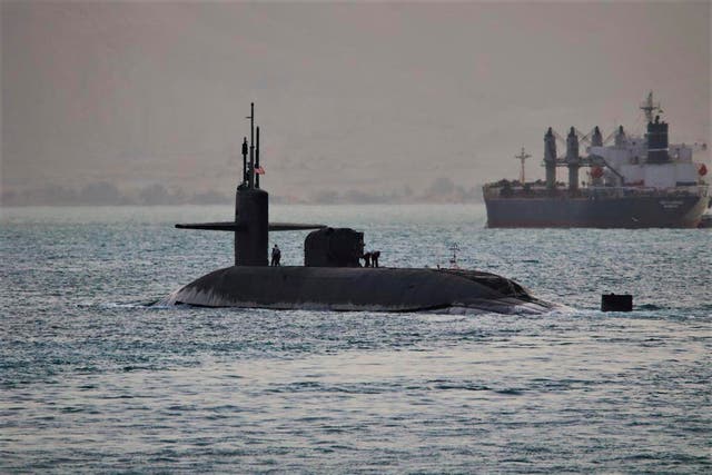 Gulf Tensions US Submarine
