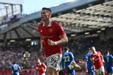 Scott McTominay grabs spotlight in final audition before Man United’s main cast return