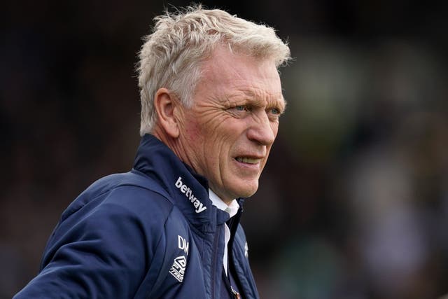 David Moyes admits he can do nothing to stop criticism from West Ham fans (Gareth Fuller/PA)