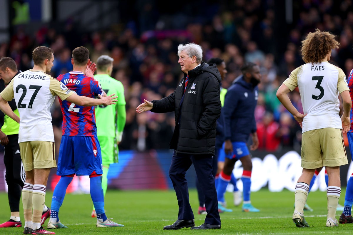Roy Hodgson will not look back in his bid to secure survival for Crystal Palace