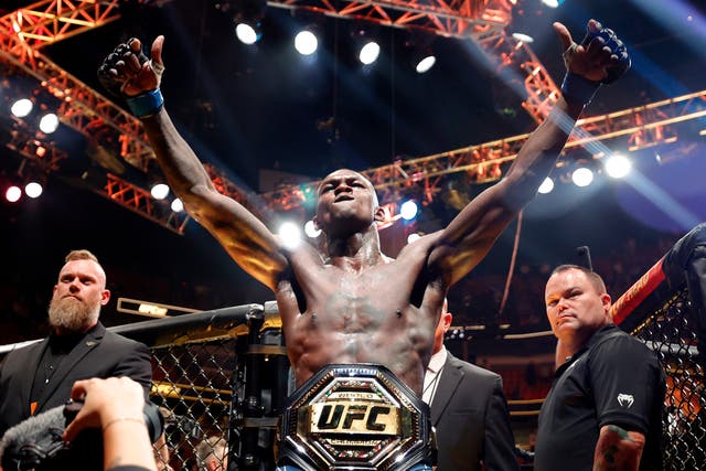 <p>Israel Adesanya regained the UFC middleweight title from long-time rival Alex Pereira</p>