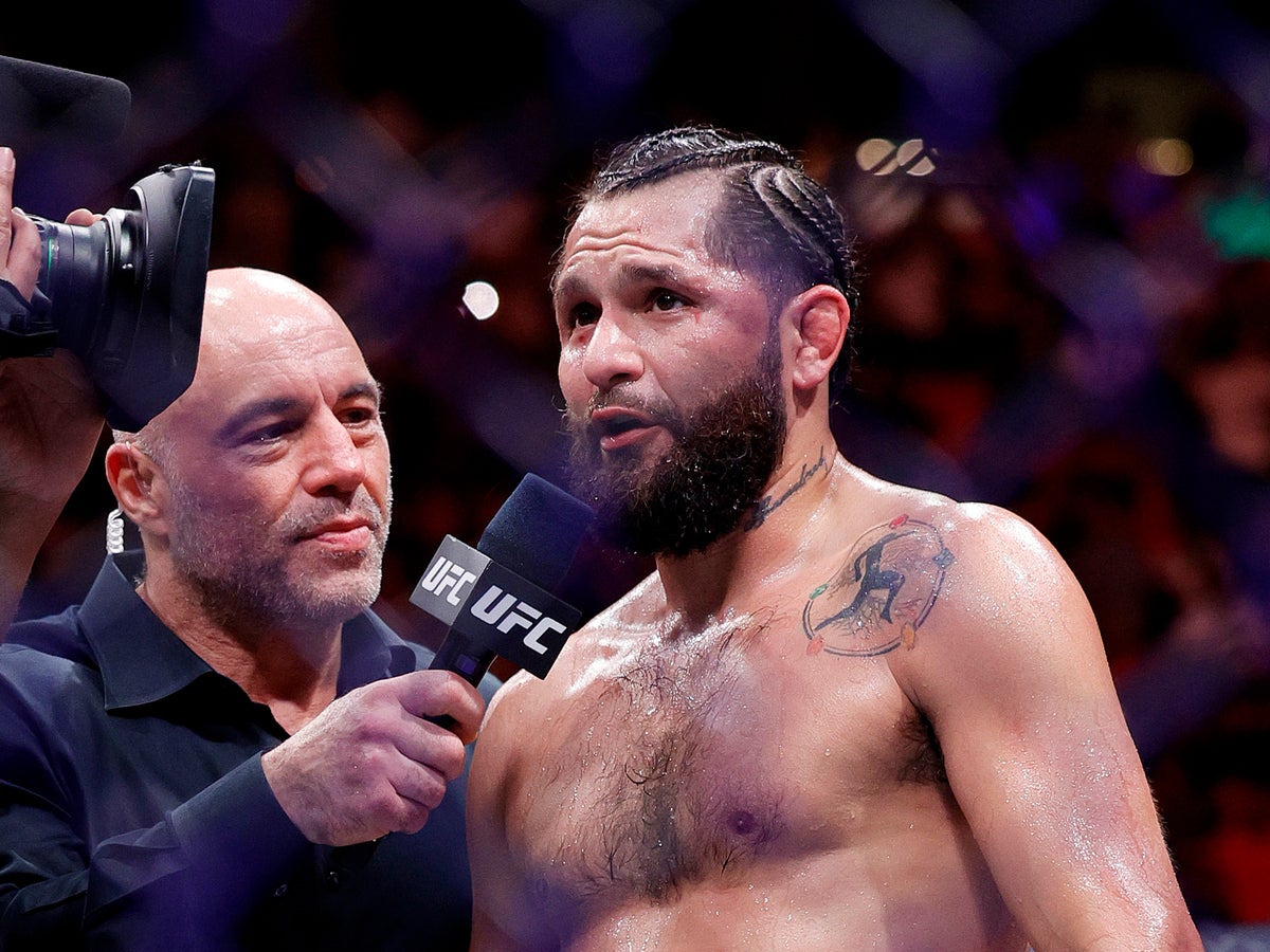 Jorge Masvidal praises Donald Trump as he watches on at UFC 287: ‘I love that guy’