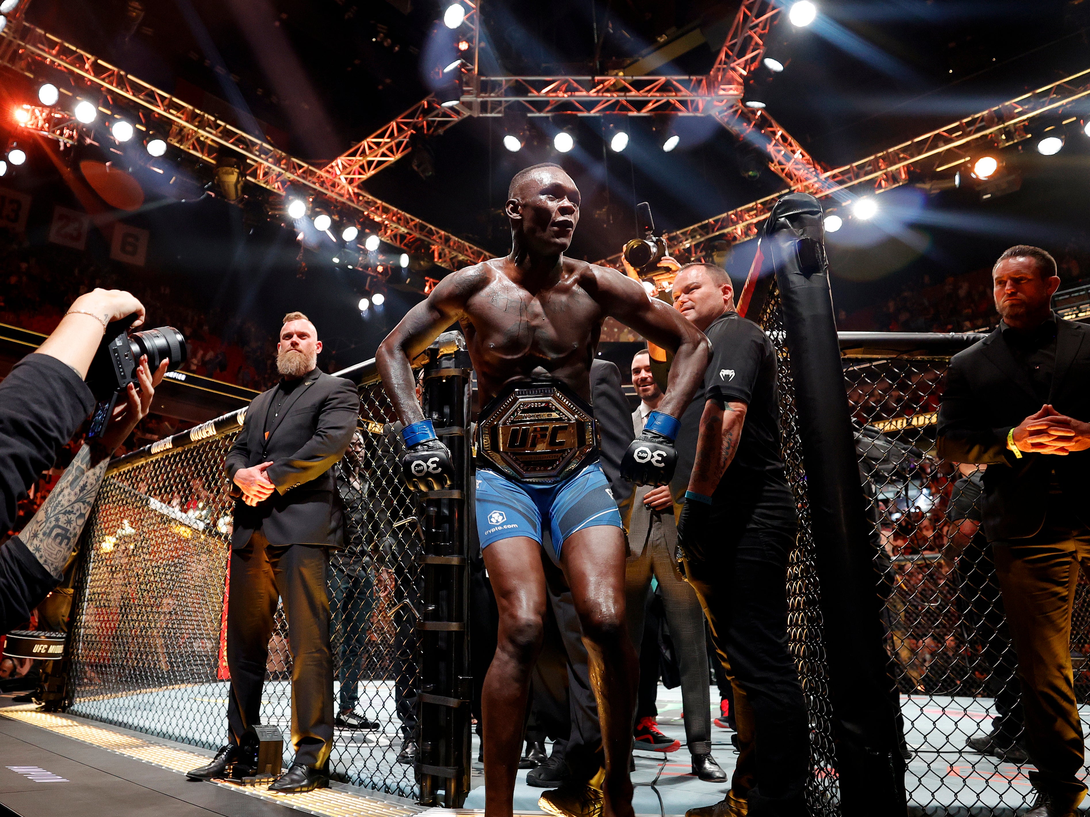 Israel Adesanya gains revenge over Alex Pereira with stunning knockout