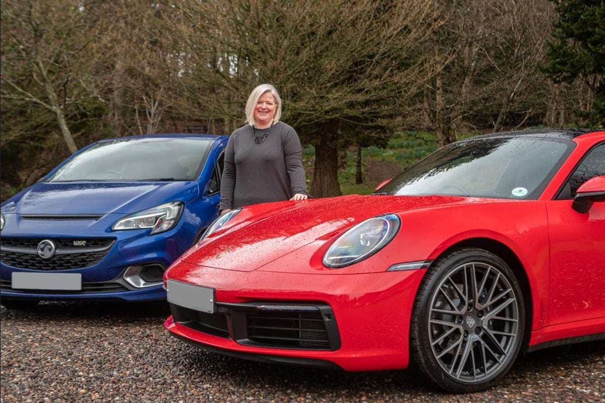Grandmother wins £100,000 Porsche but sticks with her Corsa