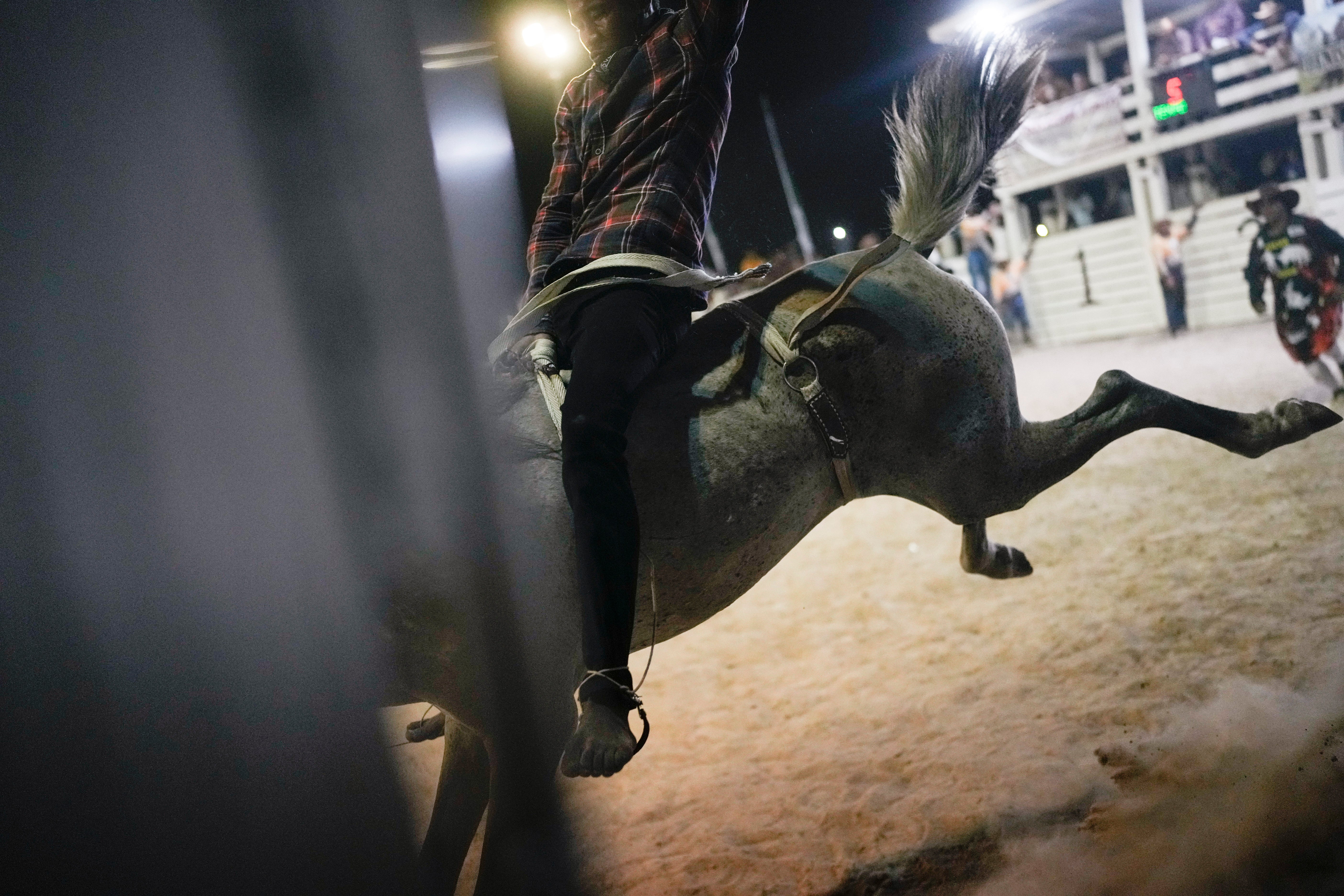 APTOPIX Guyana Rodeo Festival