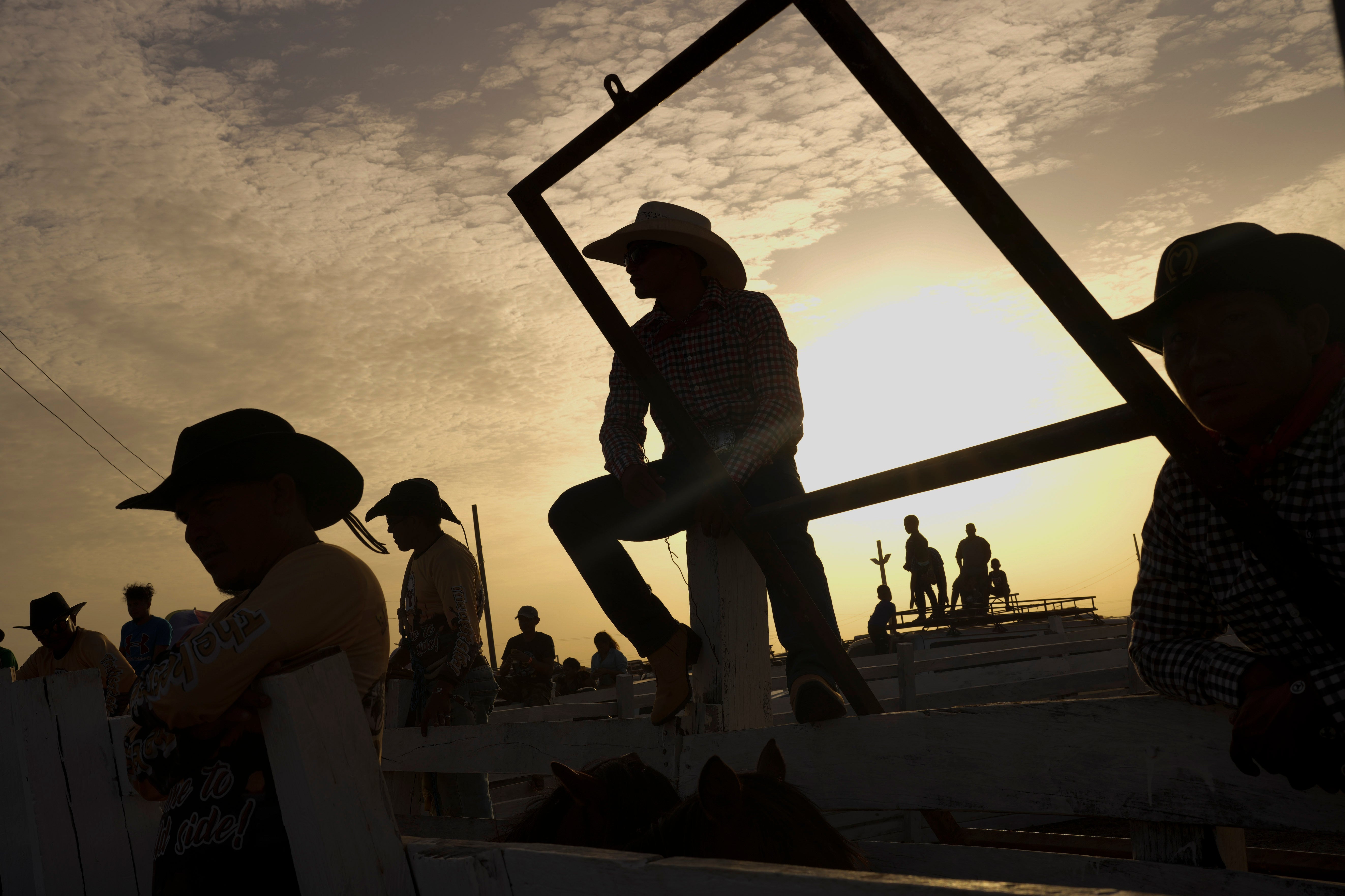 APTOPIX Guyana Rodeo Festival